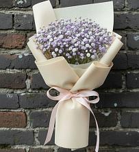 Букет цветов из:  Гипсофила в Чернь