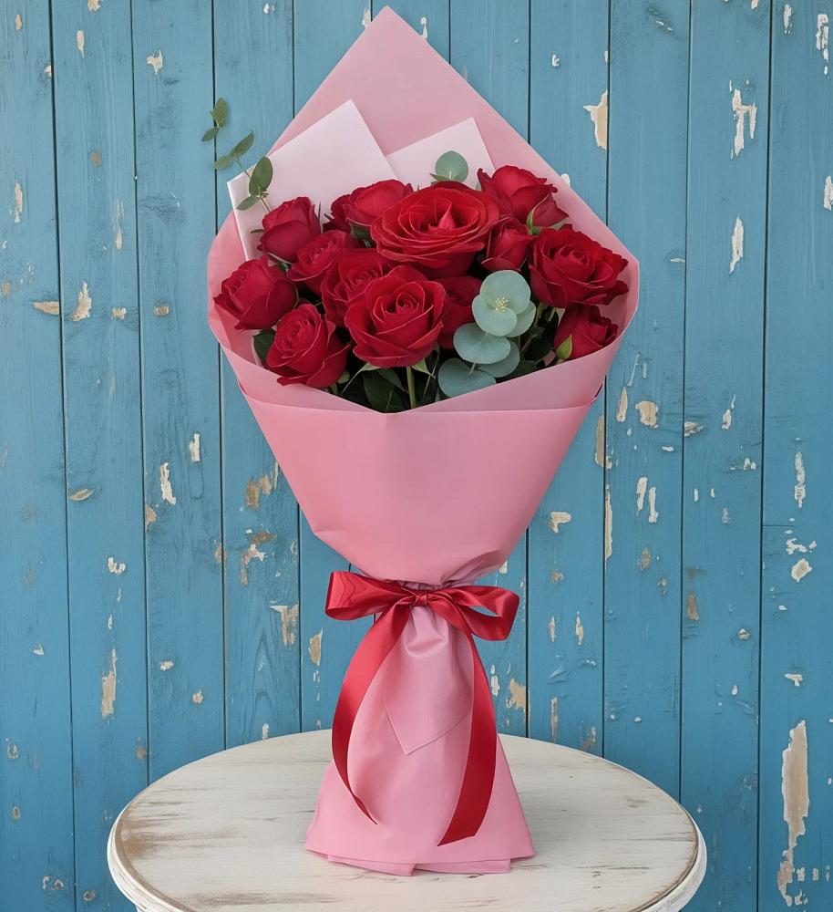 Букет цветов из: Розы в Чернь