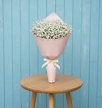 Букет цветов из:  Гипсофила в Чернь