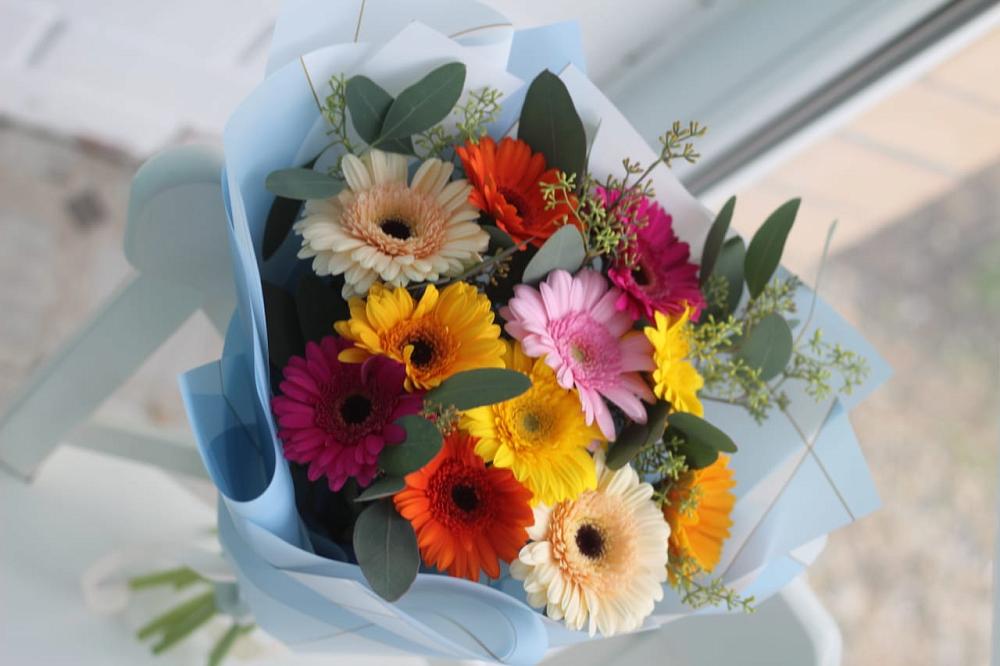 Букет цветов из: Герберы в Чернь