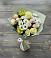 Букет цветов из: Альстромерии, Розы и Хризантемы в Чернь