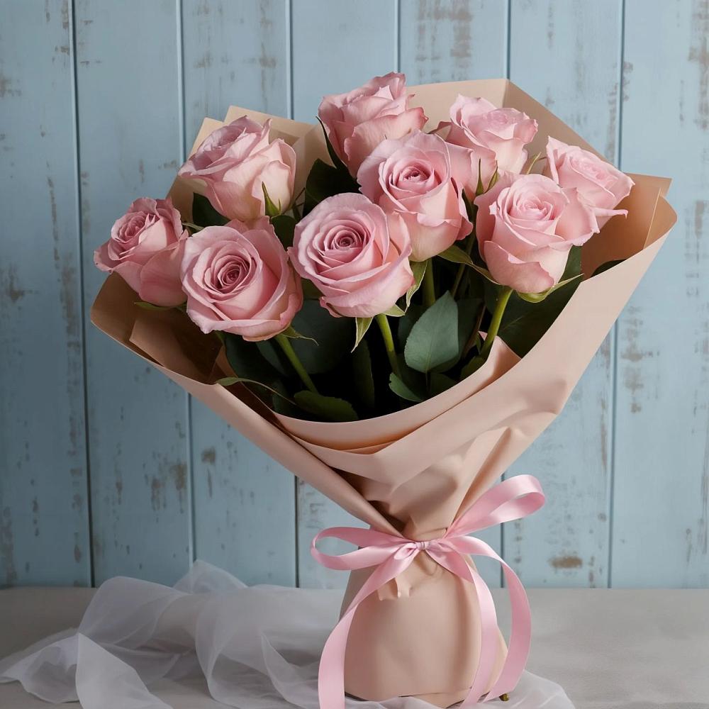 Букет цветов из: Розы в Чернь