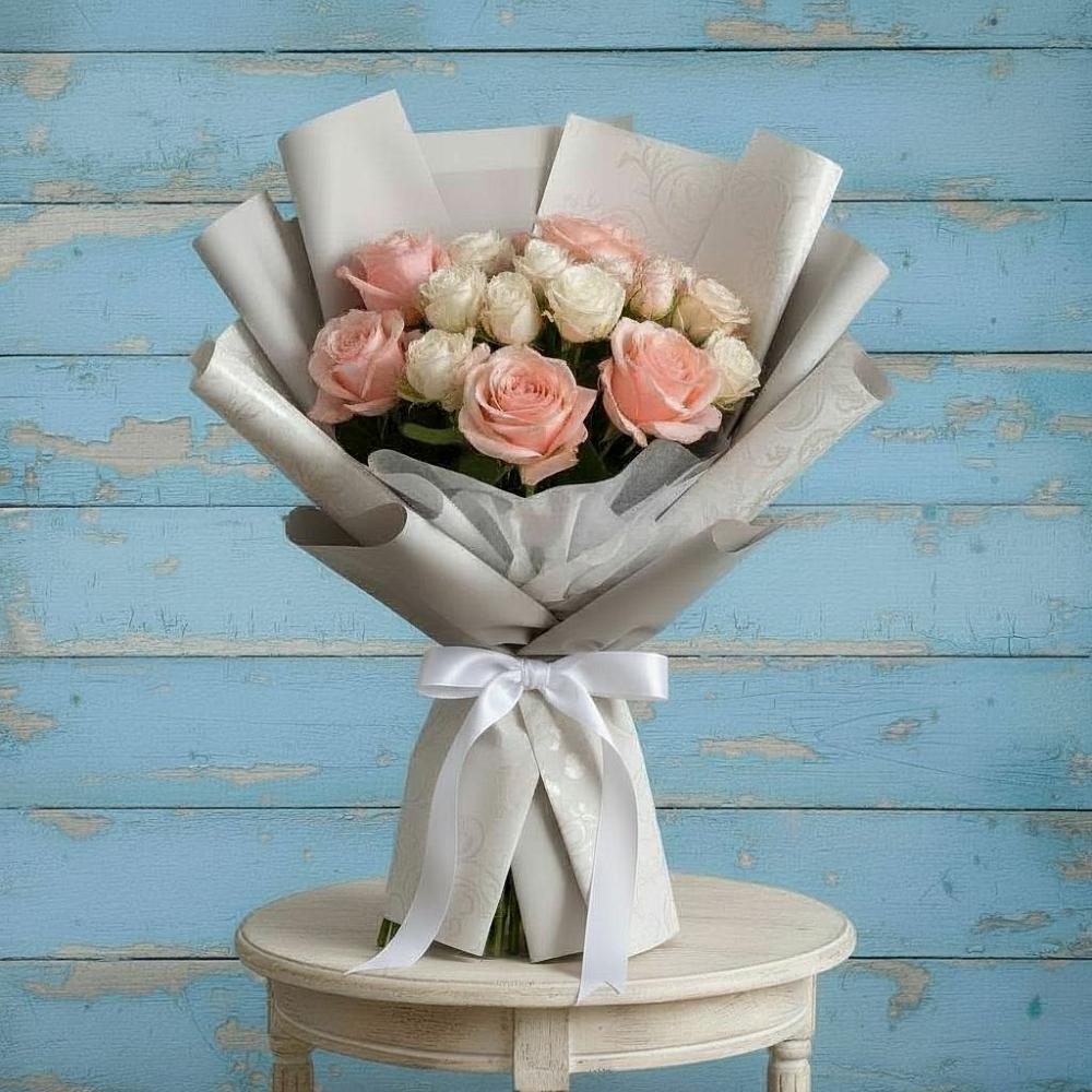 Букет цветов из: Розы в Чернь