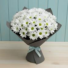 Букет цветов из:  Хризантемы в Чернь