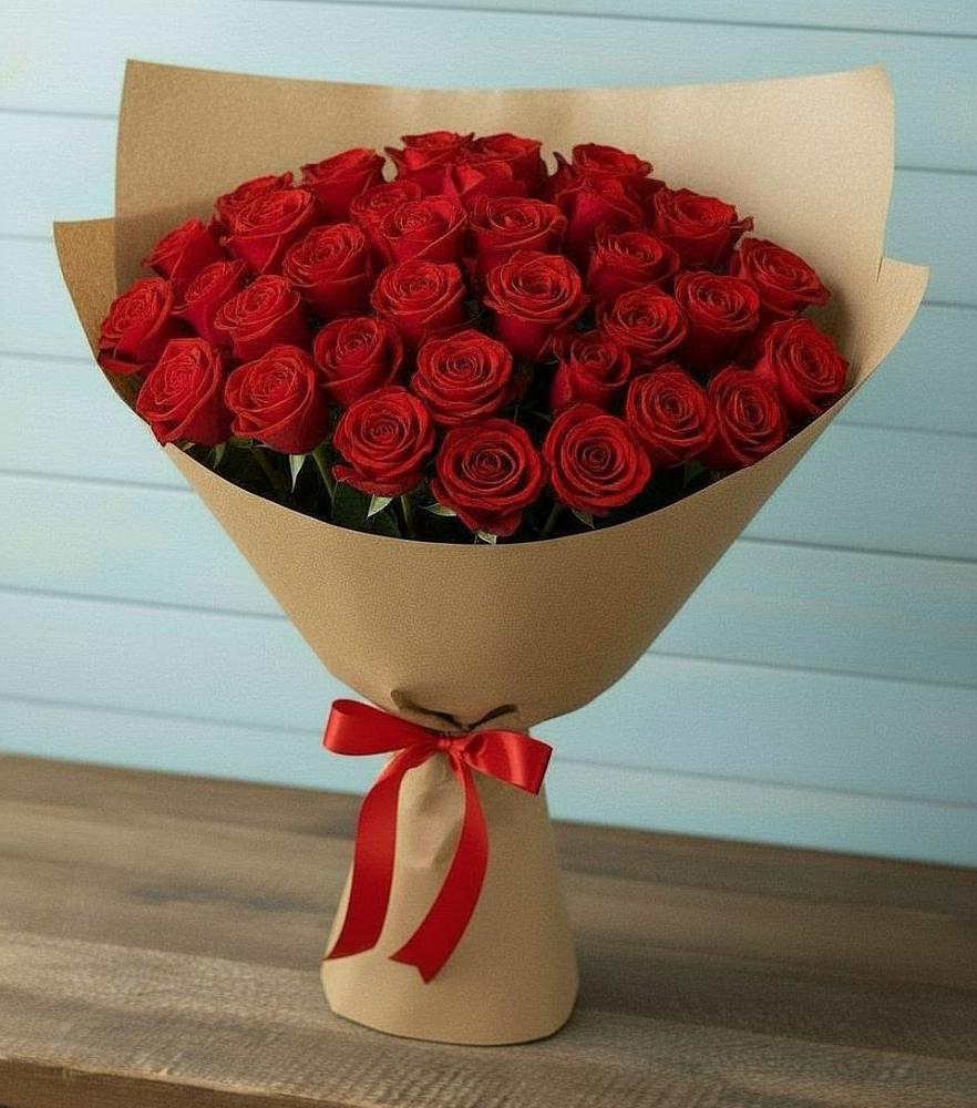 Букет Красные розы Милано в Чернь