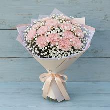 Букет цветов из:  Гвоздики в Чернь