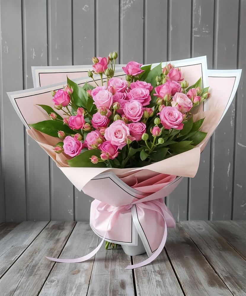 Букет Розовый кустик в Чернь
