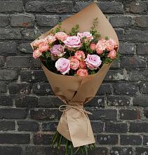 Букет цветов из:  Розы #REPLACE_PRED# Чернь