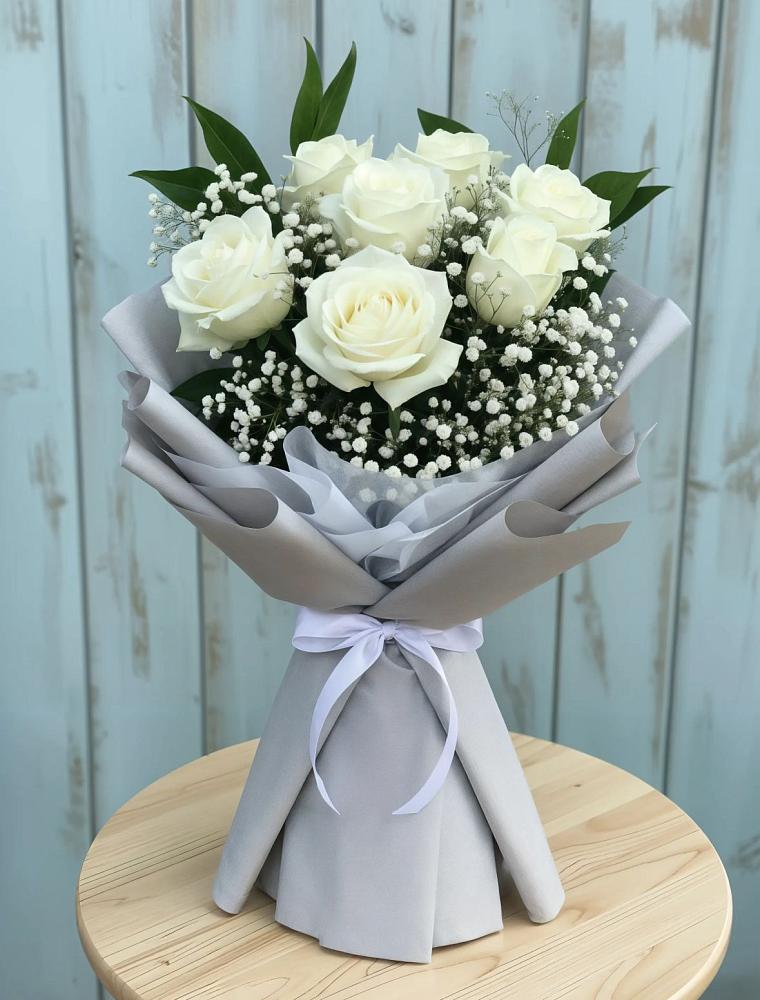 Букет цветов из: Розы в Чернь