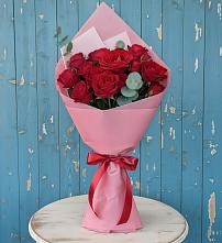 Букет цветов из:  Розы #REPLACE_PRED# Чернь