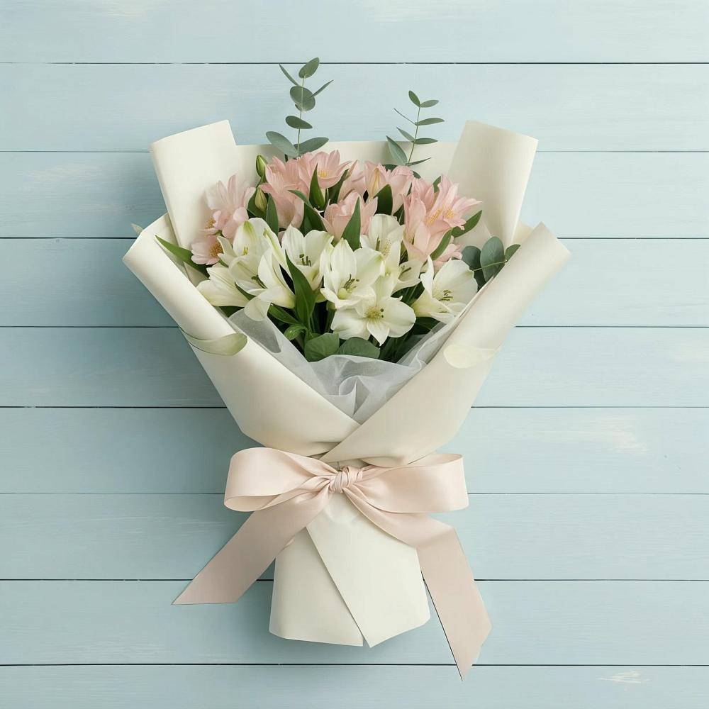 Букет цветов из: Альстромерии в Чернь