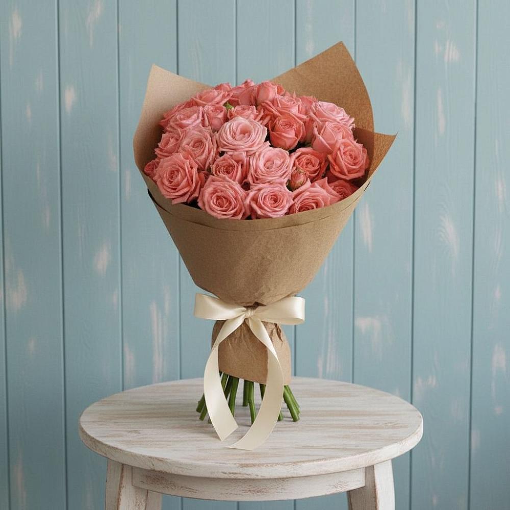 Букет цветов из: Розы в Чернь