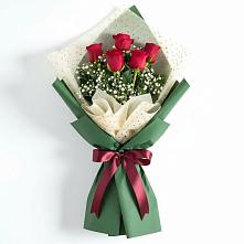 Букет цветов из:  Розы #REPLACE_PRED# Чернь