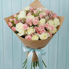 Букет цветов из:  Розы в Чернь